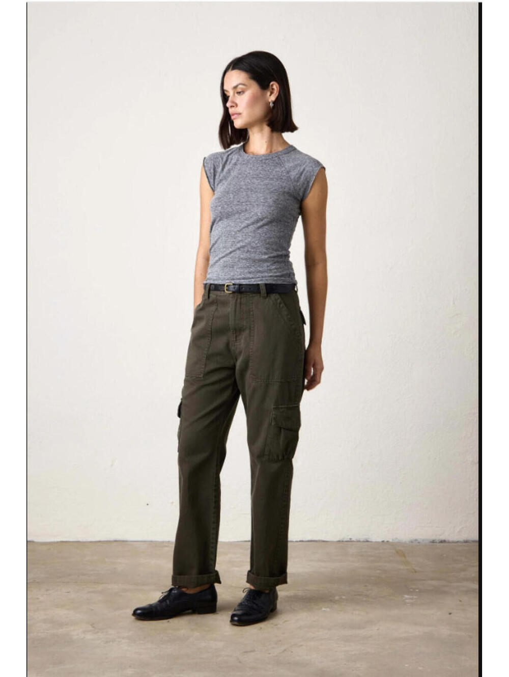 NSF Hawk Straight-Leg Cargo Pants, $345 NWT, Size 24, #91